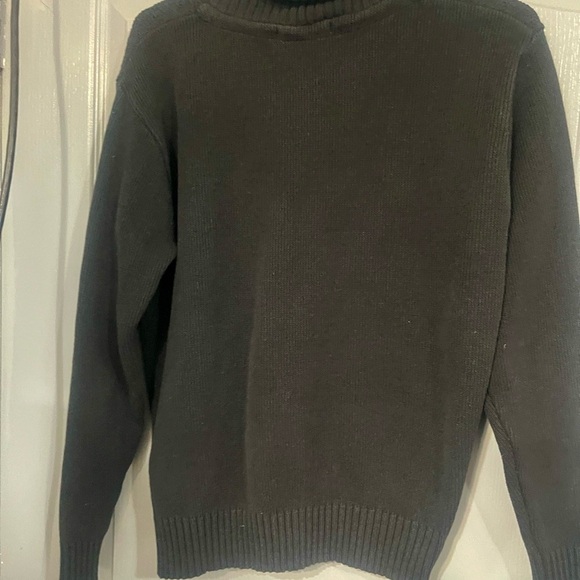 Men's black  Sweater Aldo Conti Italia size M - Picture 4 of 7